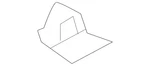 Genuine Nissan Headliner Clip 73998-AA00A. Fixed Price $8.09.