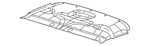 Genuine Ford Front Headliner 9C2Z-1651940-GB. Fixed Price $386.26.