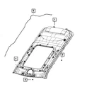 Genuine Mopar Headliner 7KJ63WT3AA. Fixed Price $1590.93.