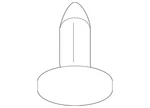 Genuine Gm Headliner Retainer 15275175. Fixed Price $21.08.