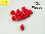 12 Pieces Pack Ford Lincoln Red Quarter Trim Panel Retainer Clip W718230S300. Fixed Price $12.99.