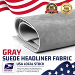 80" X 60" Grey Suede Headliner Fabric Foam Back For Dodge Ram 1500/2500/3500. Fixed Price $37.98.