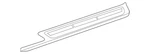 Mercedes Benz SLC43 Amg 17-20 Left Scuff Plate With Illuminated 17268024009051. Fixed Price $430.00.