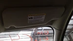 2010 Ford Edge Rh Sun Visor Gray Cloth Used With Illumination 268-01055R. Fixed Price $78.39.