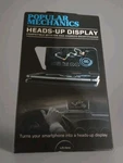 Popular Mechanics Heads Up Display Compatible W/ Ios Android Smartphones Nib. Fixed Price $10.00.