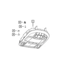 Genuine Mopar Overhead Console 7EB13PD2AA. Fixed Price $381.80.