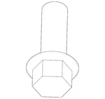 Oem New Ford Headliner Grommet -W711037-S300. Fixed Price $14.93.