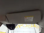 2017 Ford Transit 25 Right Passenger Sun Visor Assembly Used 175K Miles. Fixed Price $84.95.