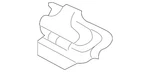 Genuine Volkswagen Frame Trim Clip 5G0-867-289-D. Fixed Price $7.19.