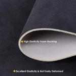 Black Suede Headliner Fabric For Polo Golf Passat Saab Foam Back Replace 60"X84". Fixed Price $62.99.