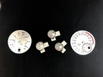85-87 Camaro V8 5.0L Mph W/ Trip Silver Gauge Overlays Macewen Motorsports. Fixed Price $45.00.
