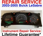 2005 Repair Service Buick Lesabre Speedometer Instrument Gauge Cluster. Fixed Price $69.99.