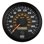 Vdo Vision Range Speedometer 100MM (4 Inch) Diameter 0-220 Mph / 0-320 Kph. Fixed Price $421.51.