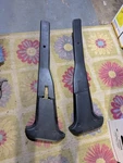 1986 Bmw 325E (E30) Sedan Black Vinyl B-pillar Trim Left + Right Set, Damaged. Fixed Price $99.86.