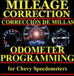 Chevrolet Speedometer Instrument Gauge Cluster Mileage Odometer Programming. Fixed Price $119.00.