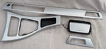 Bmw Center Console Trim Brushed Aluminum Without Idrive E90 E92 2006-2013 Oem. Fixed Price $178.00.