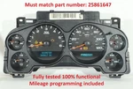 07 - 13 Silverado Sierra Instrument Cluster Speedometer 25861647 Any Miles. Fixed Price $140.24.
