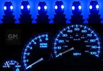 Gauge Cluster Bulbs To Blue Led Upgrade Kit 1999 00 01 02 Gm Silverado Tahoe. Fixed Price $26.99.