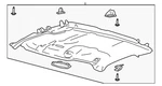 Genuine Ford Headliner HC3Z-2551944-CA. Fixed Price $691.13.
