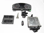 Volkswagen Touareg 2015 3.0L Diesel Engine Module Keyless Cylinder Set 11-17 ;#4. Fixed Price $522.00.