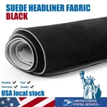 For Dodge Ram 1500/2500/3500 Black Suede Headliner Fabric With Foam Backing. Fixed Price $38.93.