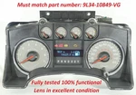 2009 Ford F-150 4X4 Instrument Panel Cluster Speedometer 9L34-10849-VG 136K. Fixed Price $177.99.
