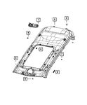 Genuine Mopar Headliner 7HQ24TX7AB. Fixed Price $2238.16.