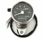 Mini Speedometer W/ Indicators & Trip - 1400:60 Chrome Black Kmh. Fixed Price $66.95.