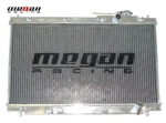 Megan 2 Row Aluminum Radiator For *manual Only* Civic 01-05 1.7L D17A1 D17A6. Fixed Price $185.99.