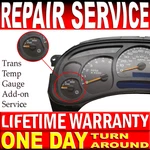 03-07 Gm Chevy Instrument Gauge Cluster Repair Service With Trans Temp Add On. Fixed Price $149.99.