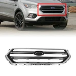 Front Upper Grille Glossy Black & Chrome 2017 2018 2019 Ford Escape. Fixed Price $86.99.